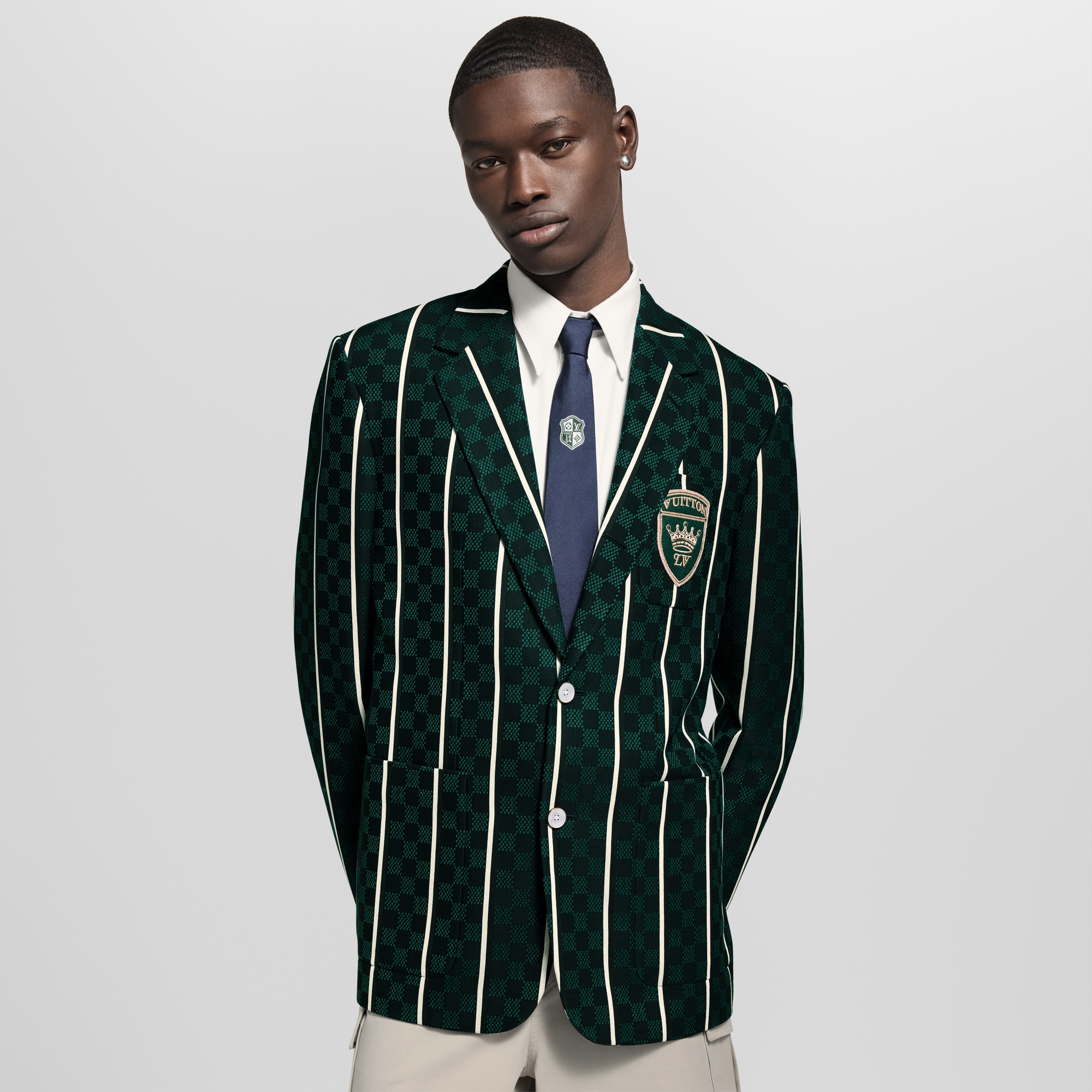 Graphic Tailored Single-Breasted City Jacket - Men - Ready-to-Wear